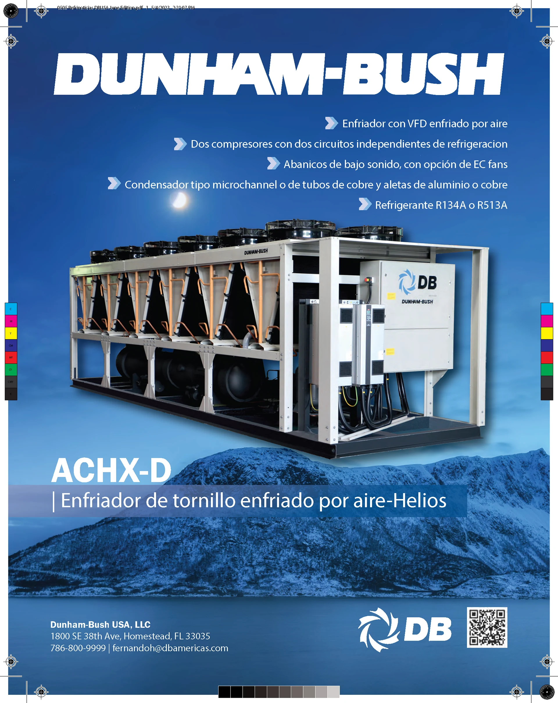 DUNHAM-BUSH USA — ACHX-D