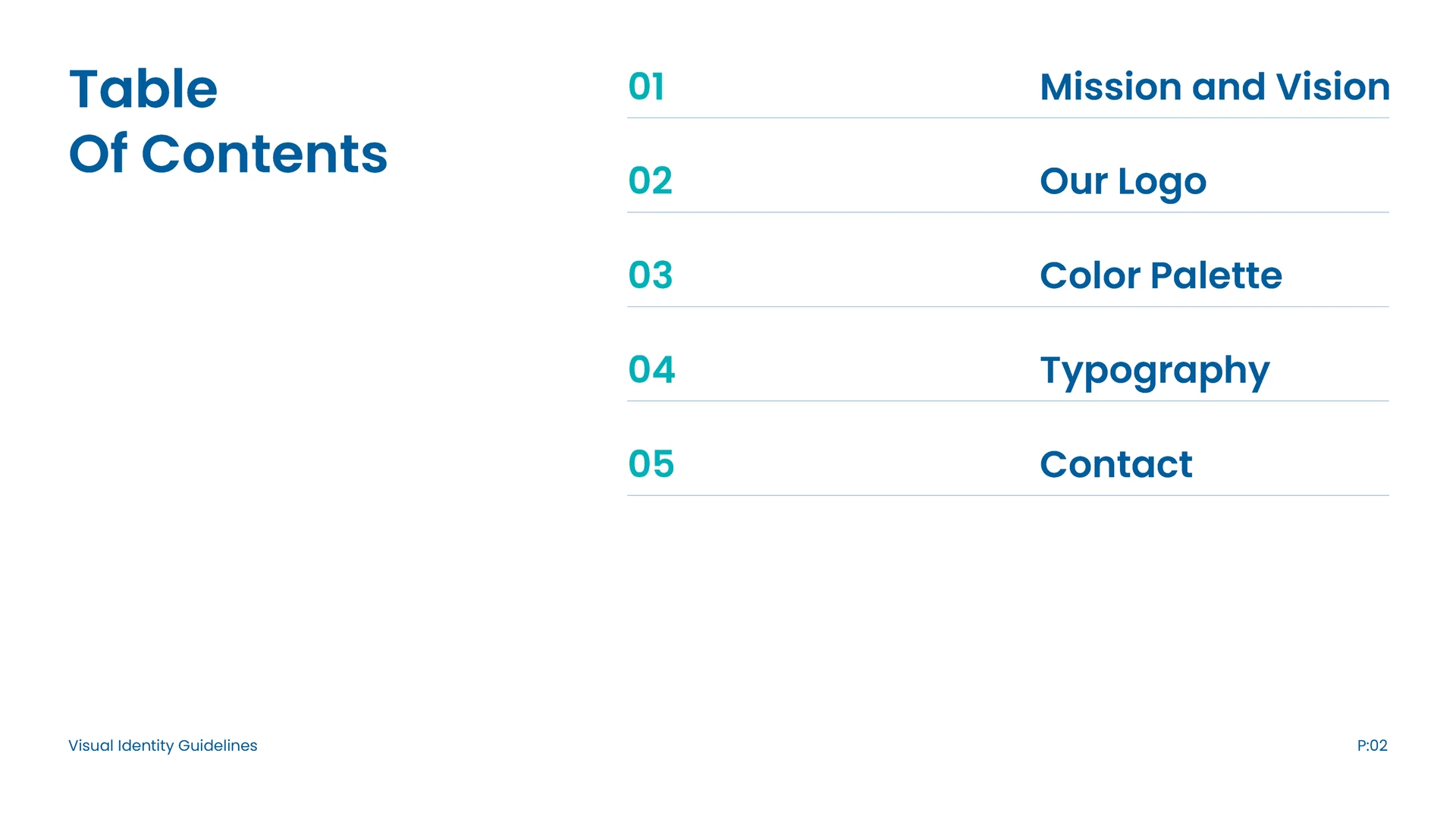 Climate Control Brand Guidelines — Climate Control Brand Guidelines Page 02