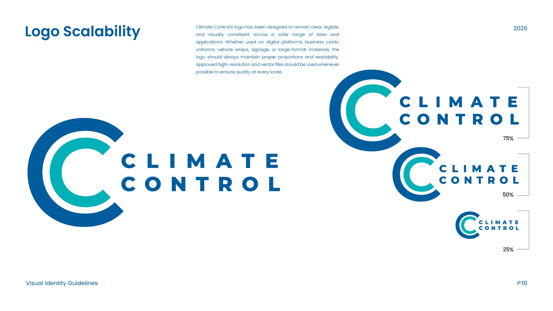 Climate Control Brand Guidelines — Climate Control Brand Guidelines Page 10